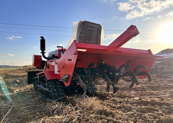 Traktor berjalan 2WD Pertanian Mini Crawler Traktor 25hp
