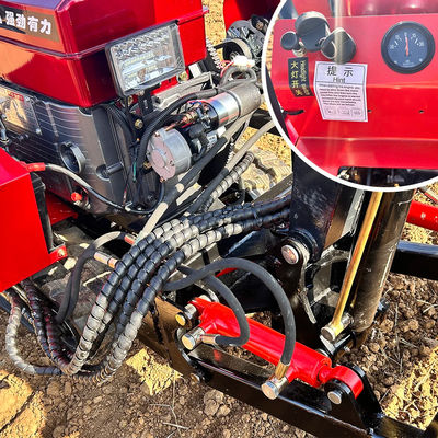 35 HP Taman Mini Crawler Traktor HYCT-25D Dengan Dozer Depan