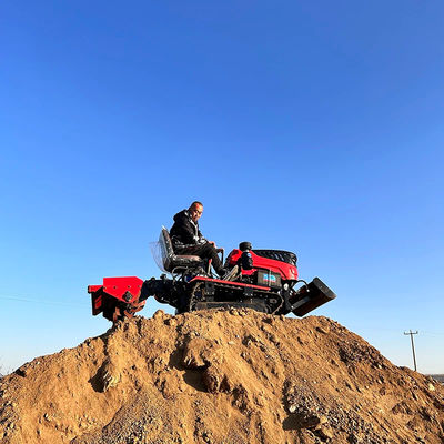2wd Paddy Karet Track Pertanian Traktor 25hp 35 Hp 50 Hp 60 Hp