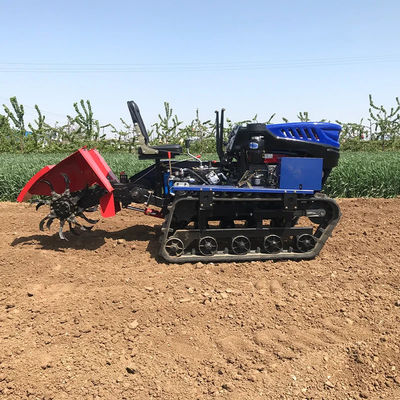 Paddy Land Mini Crawler Tractor, Mini Rubber Track Crawler Tractor Untuk Dijual
