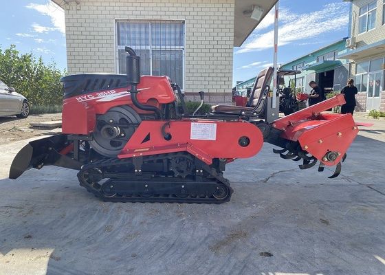Multifunction Compact Crawler Tractor Peralatan Pertanian
