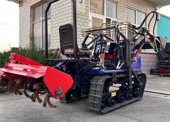Traktor Mini yang dapat diandalkan 35 Hp Track Garden Tractor HYCT-35D
