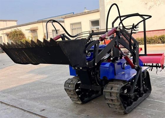 Traktor Mini yang dapat diandalkan 35 Hp Track Garden Tractor HYCT-35D