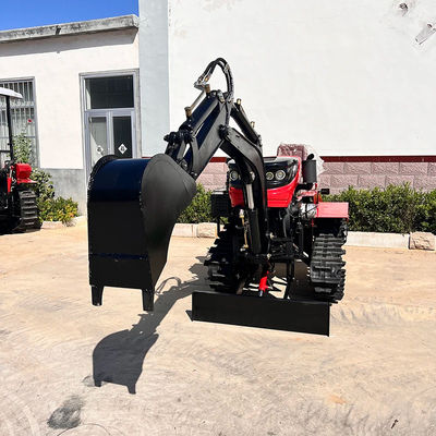 Traktor Mini Crawler Traktor Mini 4x4 Crawler Traktor25/30/35HP Traktor Crawler Dengan Front End Loader