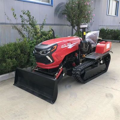 Kompak 50HP dry land crawler traktor dengan alat pertanian