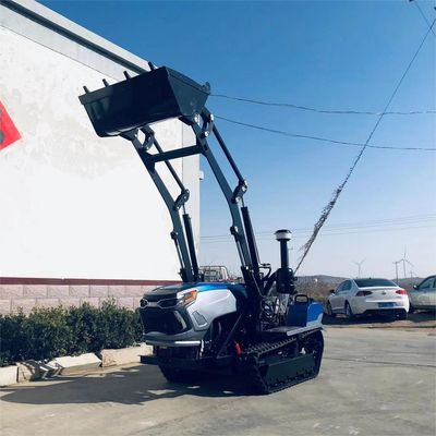 Traktor Pertanian Besar yang awet 50HP Peralatan Traktor Pertanian
