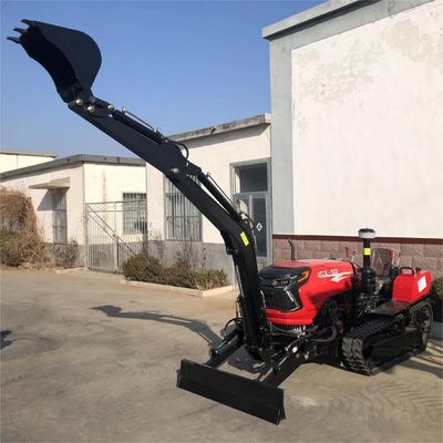 Multipurpose 50HP Dry Land Crawler Traktor Mini Utilitas Kultivator Dozer