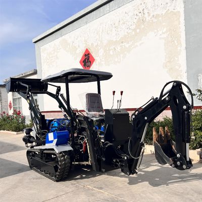 Multipurpose 50HP Dry Land Crawler Traktor Mini Utilitas Kultivator Dozer