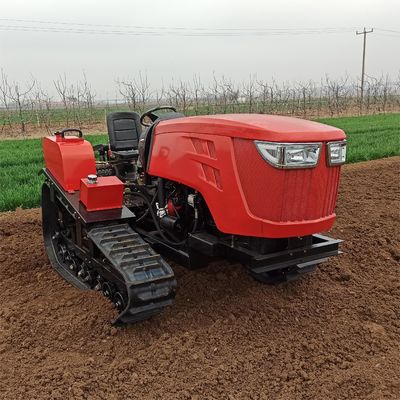 HYCT-80Hp Micro Cultivator Bulldozer Traktor Crawler Multifungsi Otomatis
