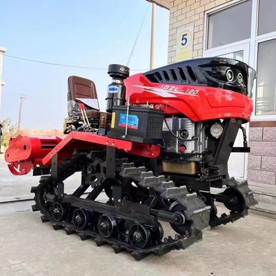 OEM ODM 25HP Paddy Field Crawler Traktor Peralatan Pertanian HYCT-25P
