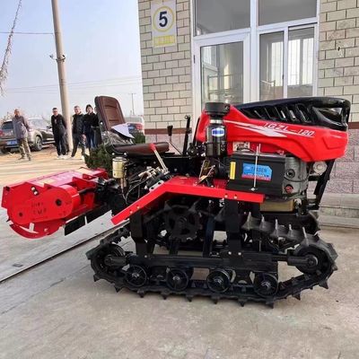OEM ODM 25HP Paddy Field Crawler Traktor Peralatan Pertanian HYCT-25P