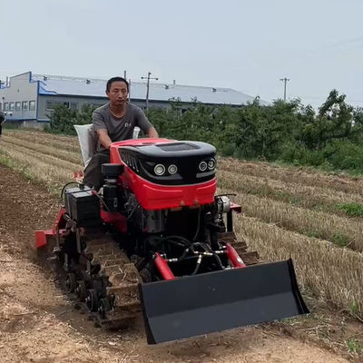 Custom Small Crawler Tractor Pertanian Peralatan Traktor 25HP