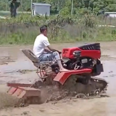 Multipurpose 25HP Paddy Field Crawler Tractor / Pertanian Traktor Kecil