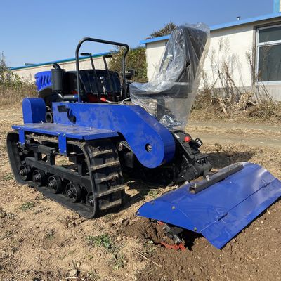 Traktor Kompak Micro 35HP Traktor Rotary Garden Cultivator dengan Excavator Bucket