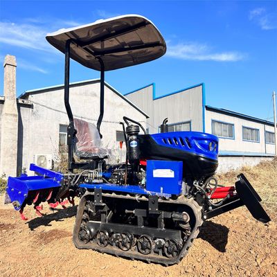 Traktor Kompak Micro 35HP Traktor Rotary Garden Cultivator dengan Excavator Bucket
