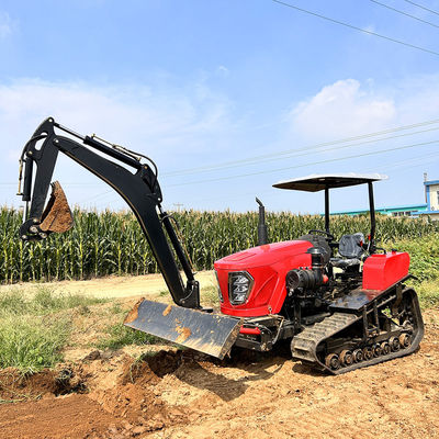 Multipurpose Rotary Mini Crawler Tractor Farm Tools / Rotary Mini Cultivator