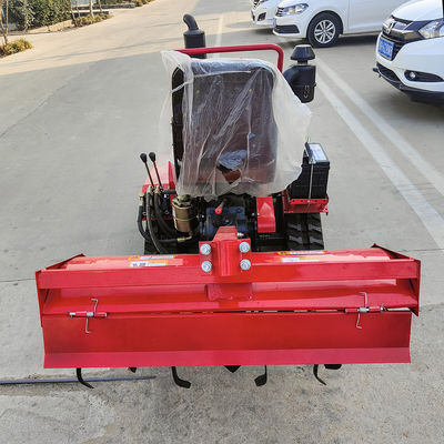 Multipurpose Rotary Mini Crawler Tractor Farm Tools / Rotary Mini Cultivator
