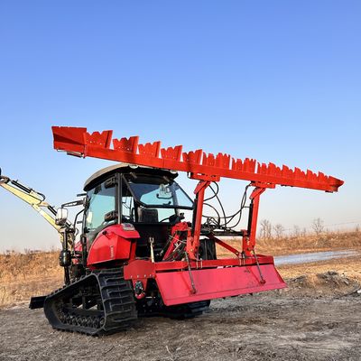 Rotary Tiller Multifunctional Crawler Tractor Mesin Pertanian
