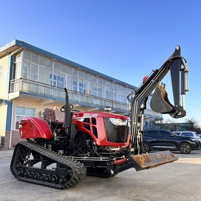 Pertanian Traktor tipe jalur kecil Traktor Crawler Pertanian Multifungsi