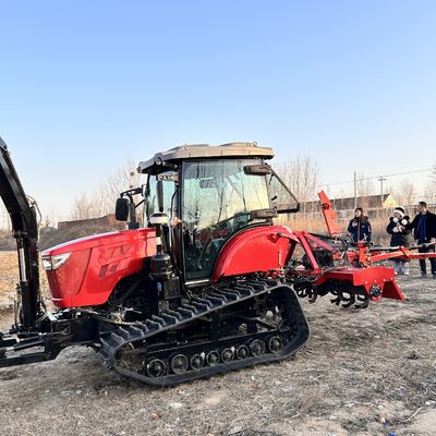 Rotary Tiller Multifunctional Crawler Tractor Mesin Pertanian