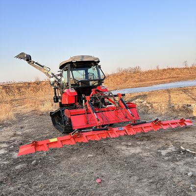 Rotary Tiller Multifunctional Crawler Tractor Mesin Pertanian