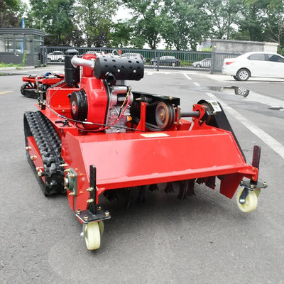 Remote Control Slope Lawn Mower, Semua medan Lawn Mower Traktor