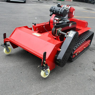 Remote Control Slope Lawn Mower, Semua medan Lawn Mower Traktor