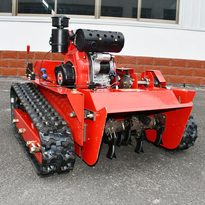 Mesin pemotong rumput bensin Self-drive 12HP remote control mesin pemotong rumput