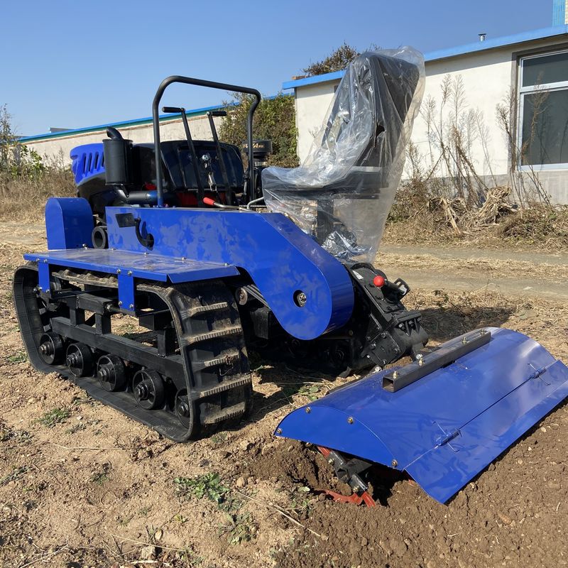 Traktor Kompak Micro 35HP Traktor Rotary Garden Cultivator dengan Excavator Bucket