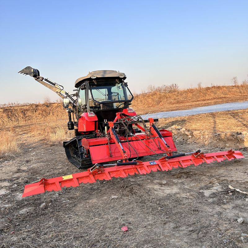 Multipurpose 120HP Crawler Traktor Kultivator Karet Track Crawler Traktor Dijual
