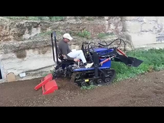 Traktor merangkak 35 hp dengan loader