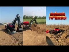 Traktor merangkak 35HP dengan excavator